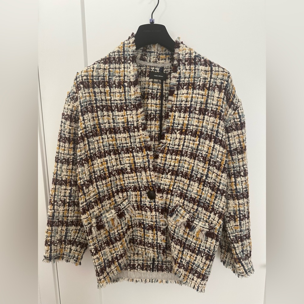 Isabel Marant Multicolor Tweed Jacket